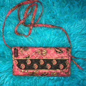 Maggi B Quilted Crossbody Wallet